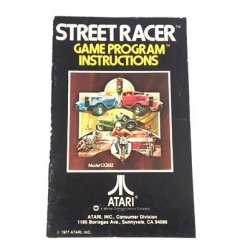 Atari 2600 – Street Race Game Program Instructions