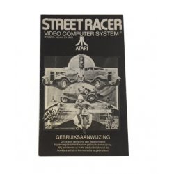 Atari 2600 – Street Race Game Program Instructions (Dutch)