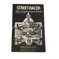 Manuals & Inserts - Atari 2600 – Street Race Game Program Instructions v2 (Dutch) - 