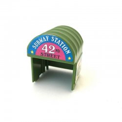 Teenage Mutant Ninja Turtles - Mini-Mutant Sewer Wars Playset Subway Station Entrance