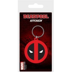 Marvel Comics Gummi-Schlüsselanhänger Deadpool Symbol 6 cm