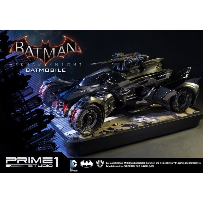 De Toyboys | Batman Arkham Knight Museum Master Line Diorama 1/10 Batmobile  35 cm