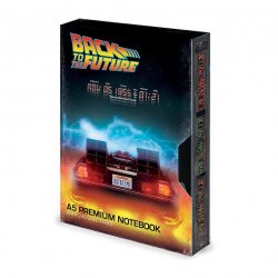 Regreso al Futuro Libreta Premium A5 Great Scott VHS