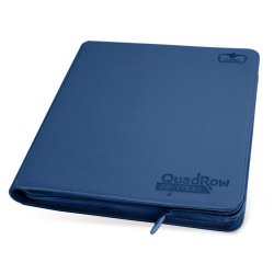 Ultimate Guard Zipfolio 480 - 24-Pocket XenoSkin (Quadrow) - Blau
