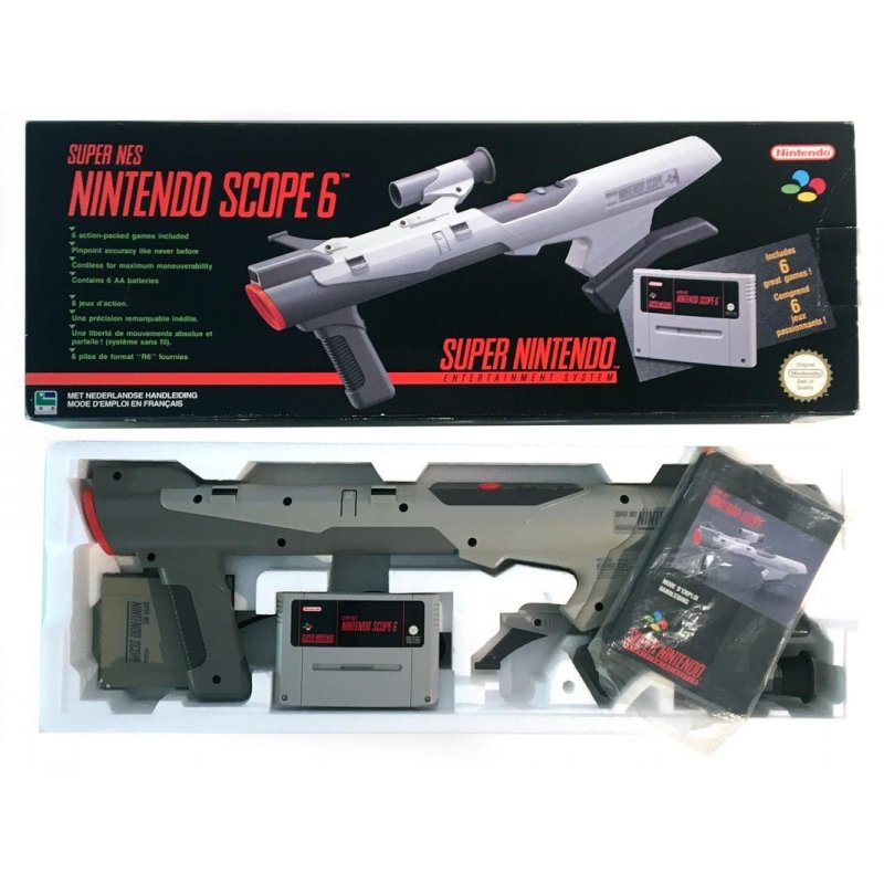 Ellendig toewijding Panorama Super Nintendo – Nintendo Scope 6 (boxed) Te koop bij De Toyboys