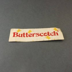 My Little Pony: G1 - Pretty Parlor Butterscotch Name Tag