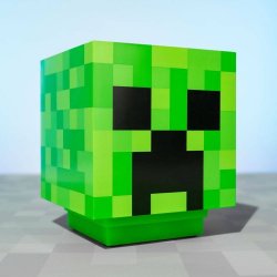 Minecraft Lámpara Creeper