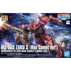 Gundam - MS-06S Char’s Zaku II (Red Comet Ver.) HGGTO 1/144