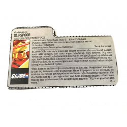 GI Joe – Skidmark (v1) Slipspoor Dutch File Card