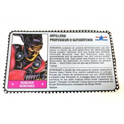 GI Joe – Nunchuk (v2) Nunchaku Dutch French File Card