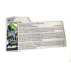 GI Joe – Sci-Fi (v1) Dutch File Card