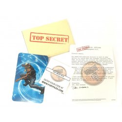 Vintage Action Figure Parts - Marvel Universe – Top Secret Luke Cage File Card And Note - 